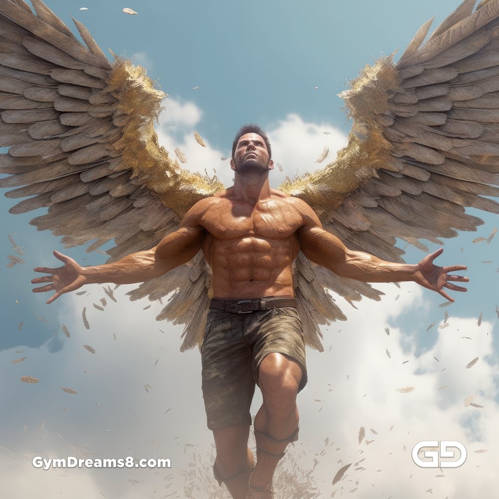 Angel / Disintegration, created with Midjourney v5