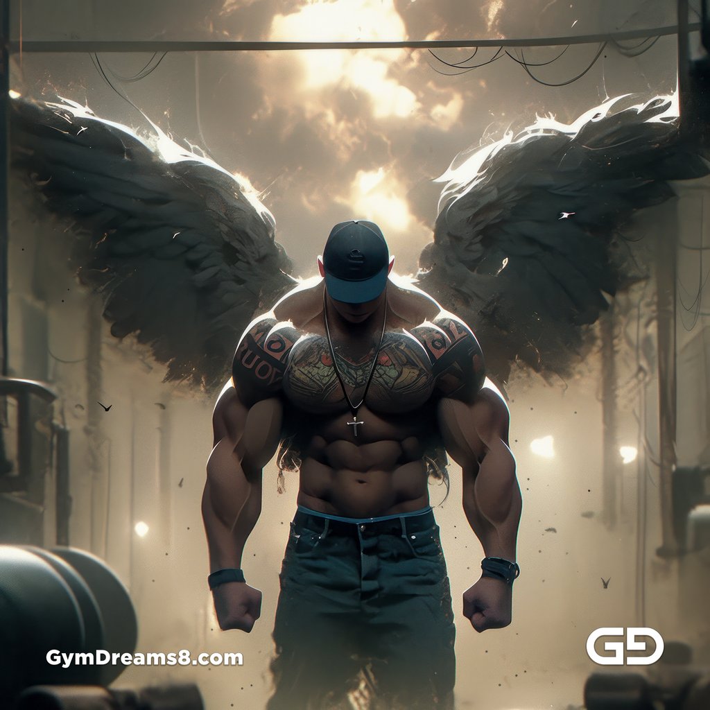 Angel / Disintegration, created with Midjourney v5