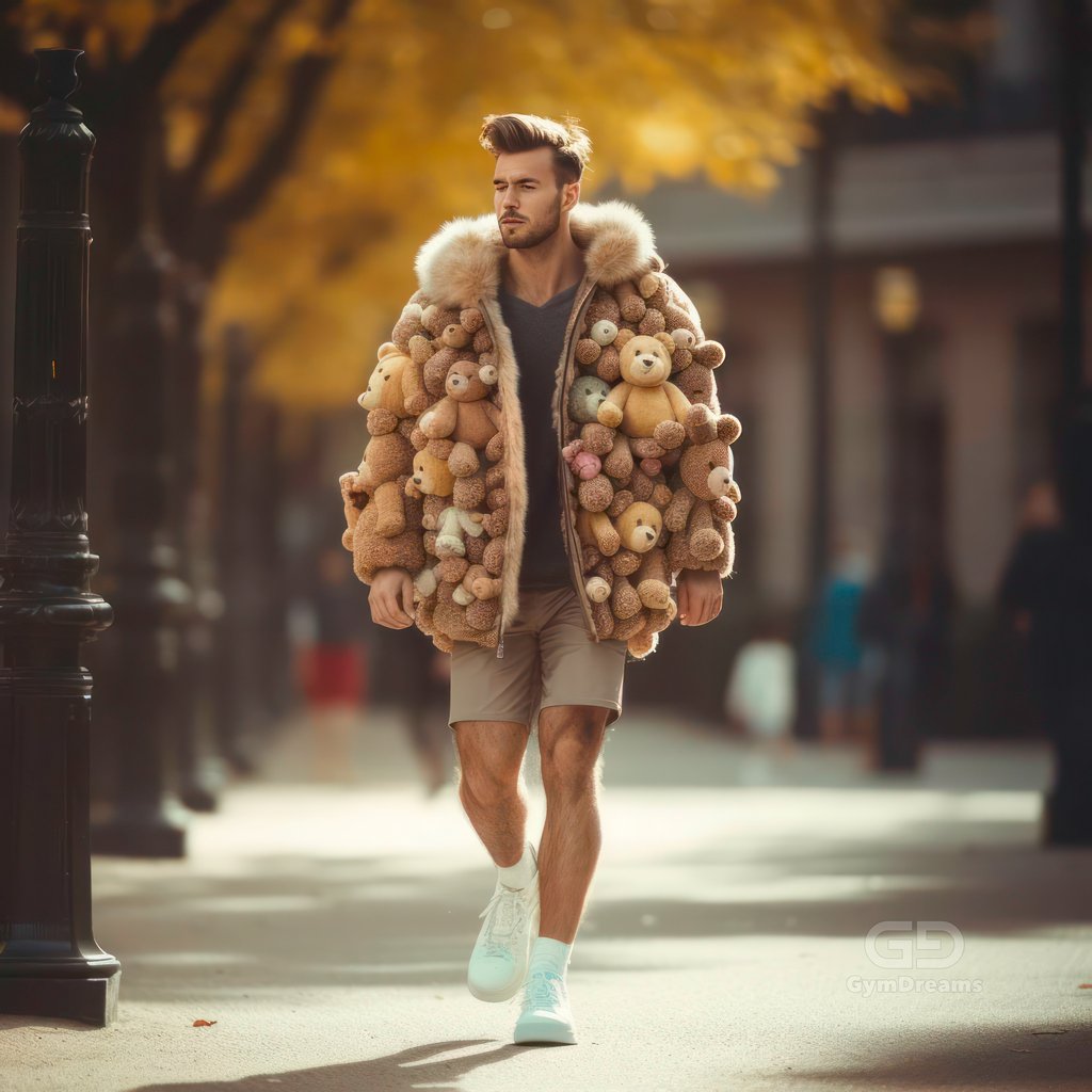 Teddy’s Bear Collection for Fall, created with Midjourney v5