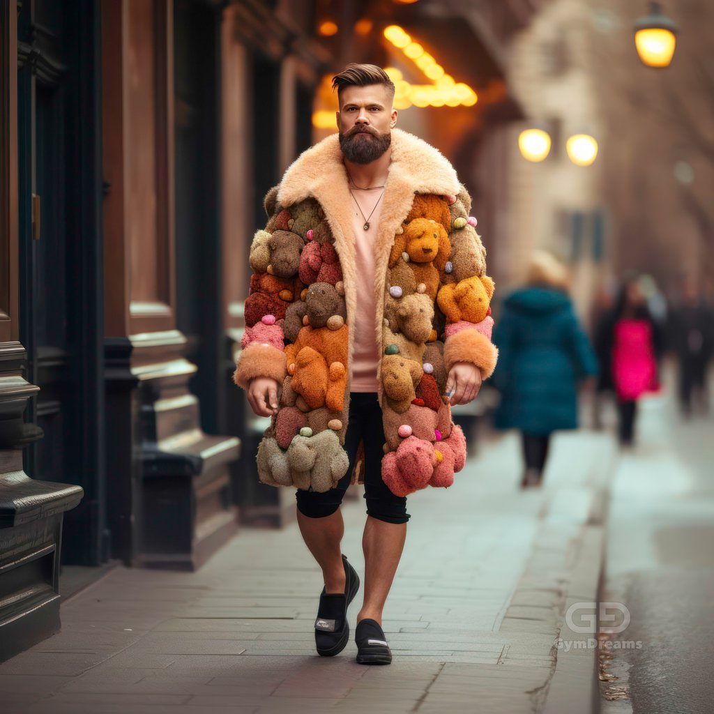 Teddy’s Bear Collection for Fall, created with Midjourney v5