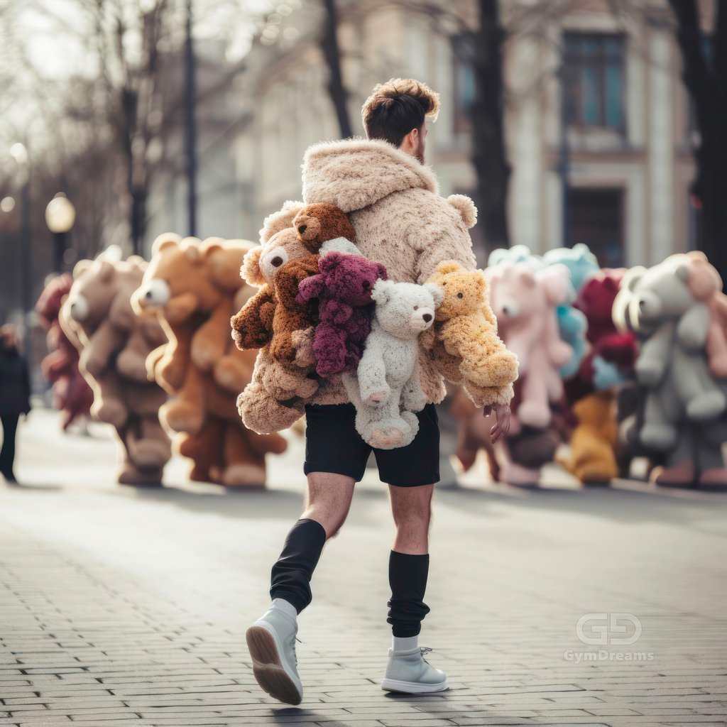 Teddy’s Bear Collection for Fall, created with Midjourney v5