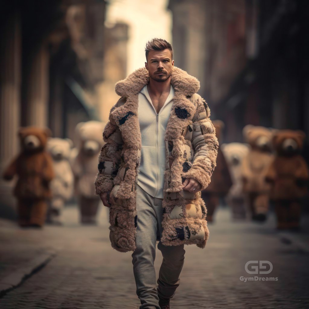 Teddy’s Bear Collection for Fall, created with Midjourney v5