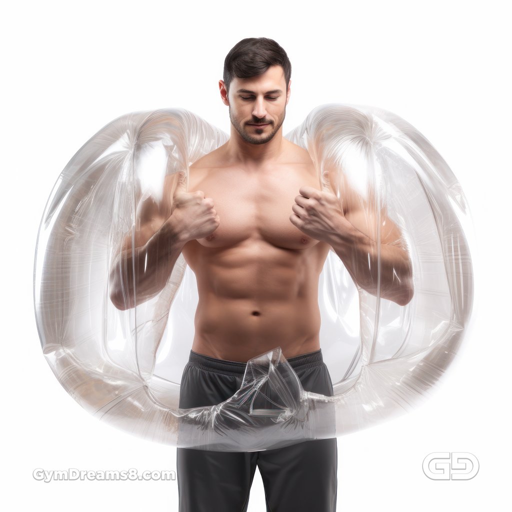 Bubble Armor. Transparent plastic outer shell, with Midjourney v5