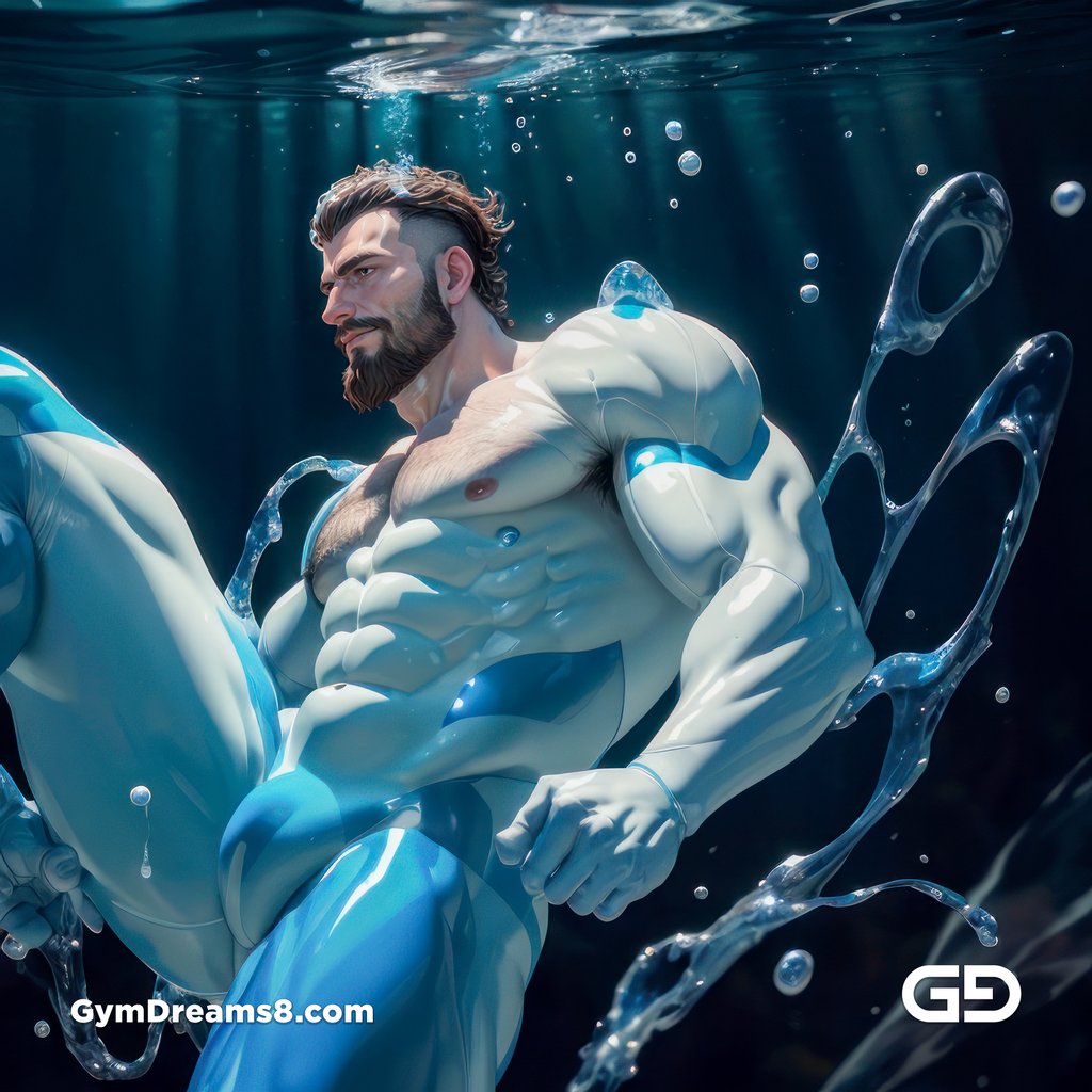 Bubble 1, deep sea exploration, made with Stable Diffusion and Midjourney.