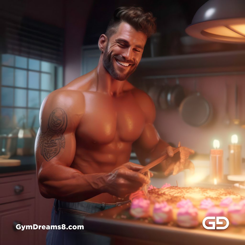 Happy Birthday, Joy of Baking, Octane Render Engine with Midjourney v5
