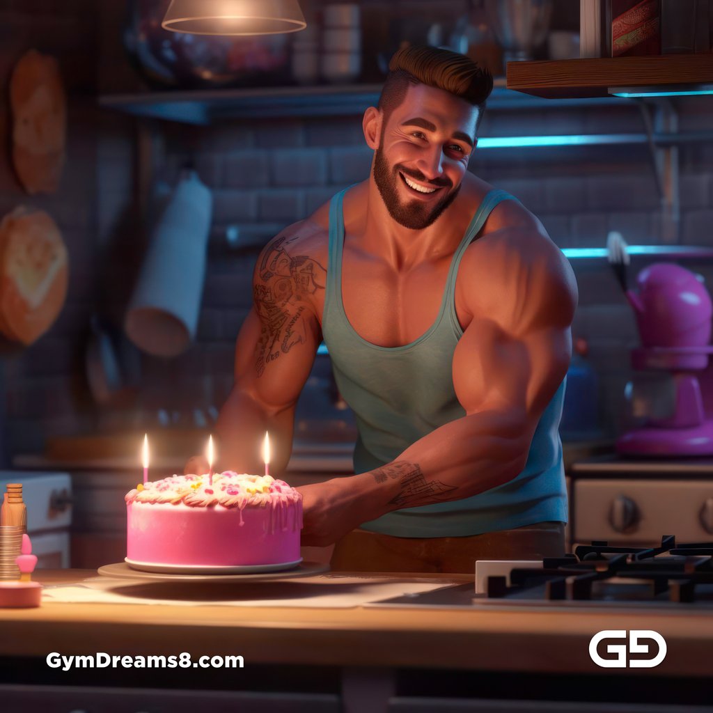 Happy Birthday, Joy of Baking, Unreal Engine with Midjourney v5