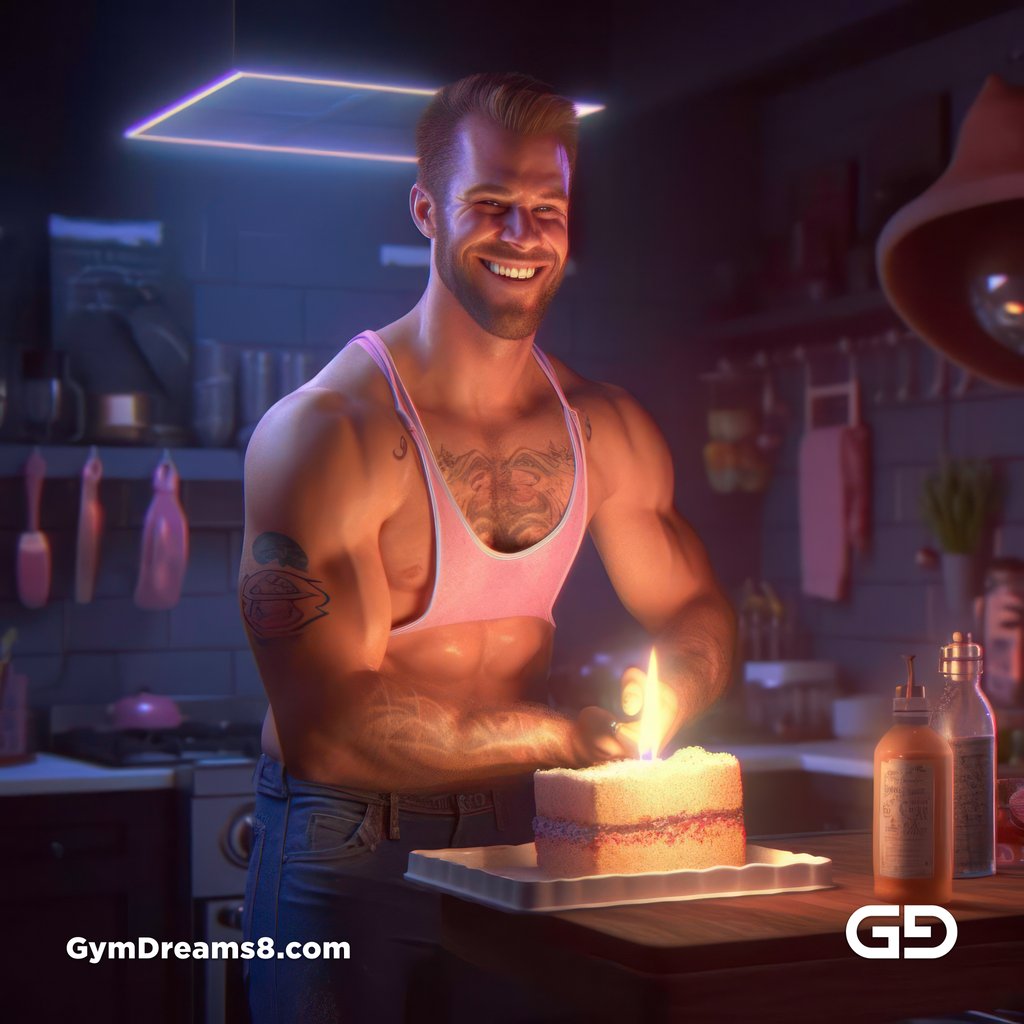 Happy Birthday, Joy of Baking, Unreal Engine with Midjourney v5