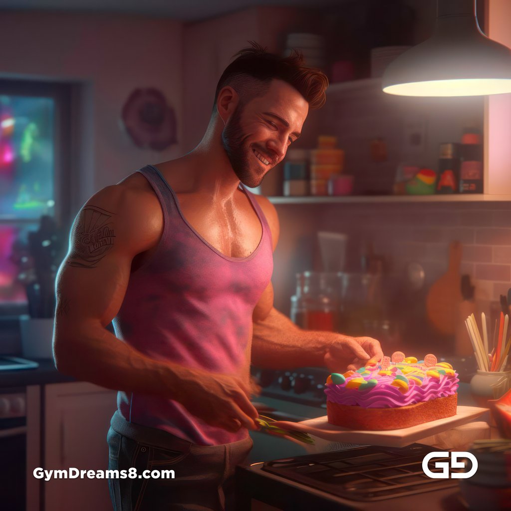 Happy Birthday, Joy of Baking, Unreal Engine with Midjourney v5