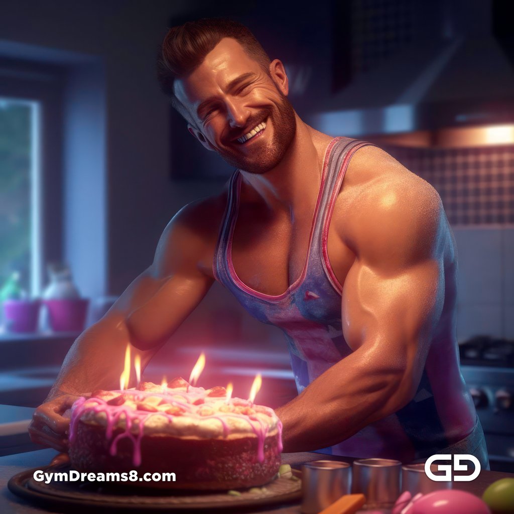 Happy Birthday, Joy of Baking, Unreal Engine with Midjourney v5