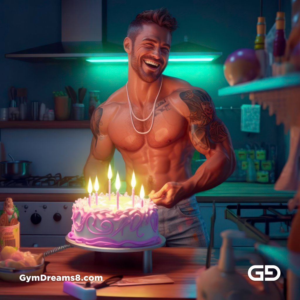 Happy Birthday, Joy of Baking, Unreal Engine with Midjourney v5