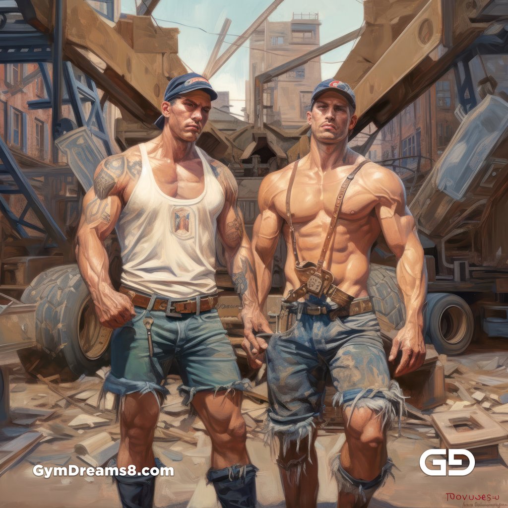 Construction Brotherhood, created with Midjourney