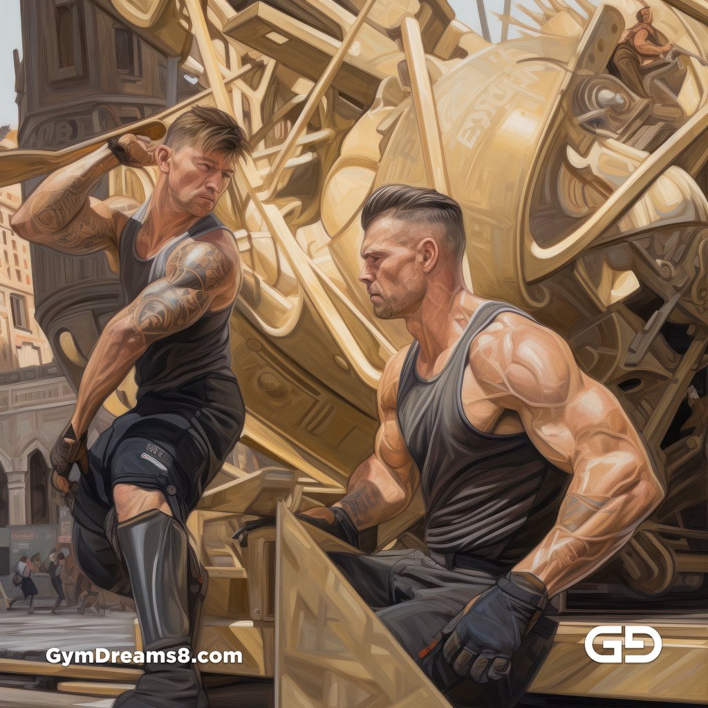 Construction Brotherhood, created with Midjourney