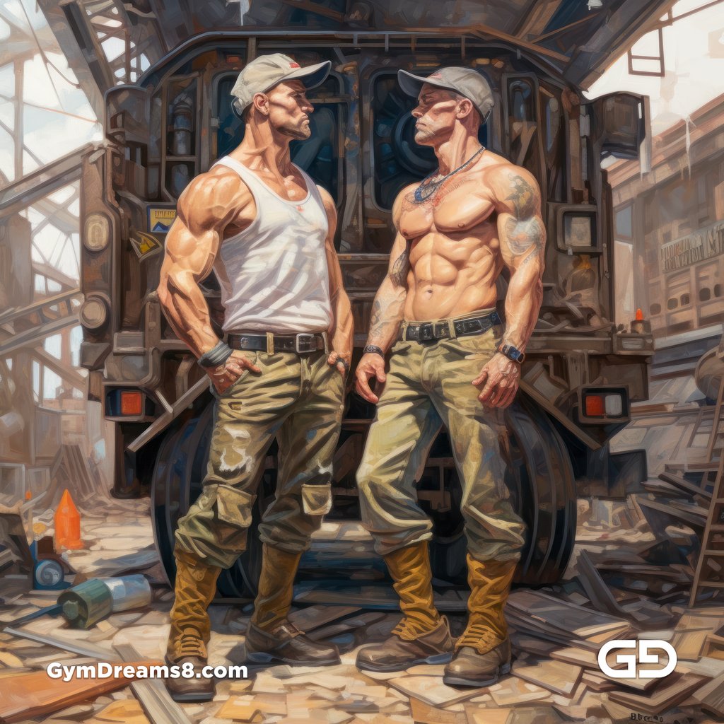 Construction Brotherhood, created with Midjourney