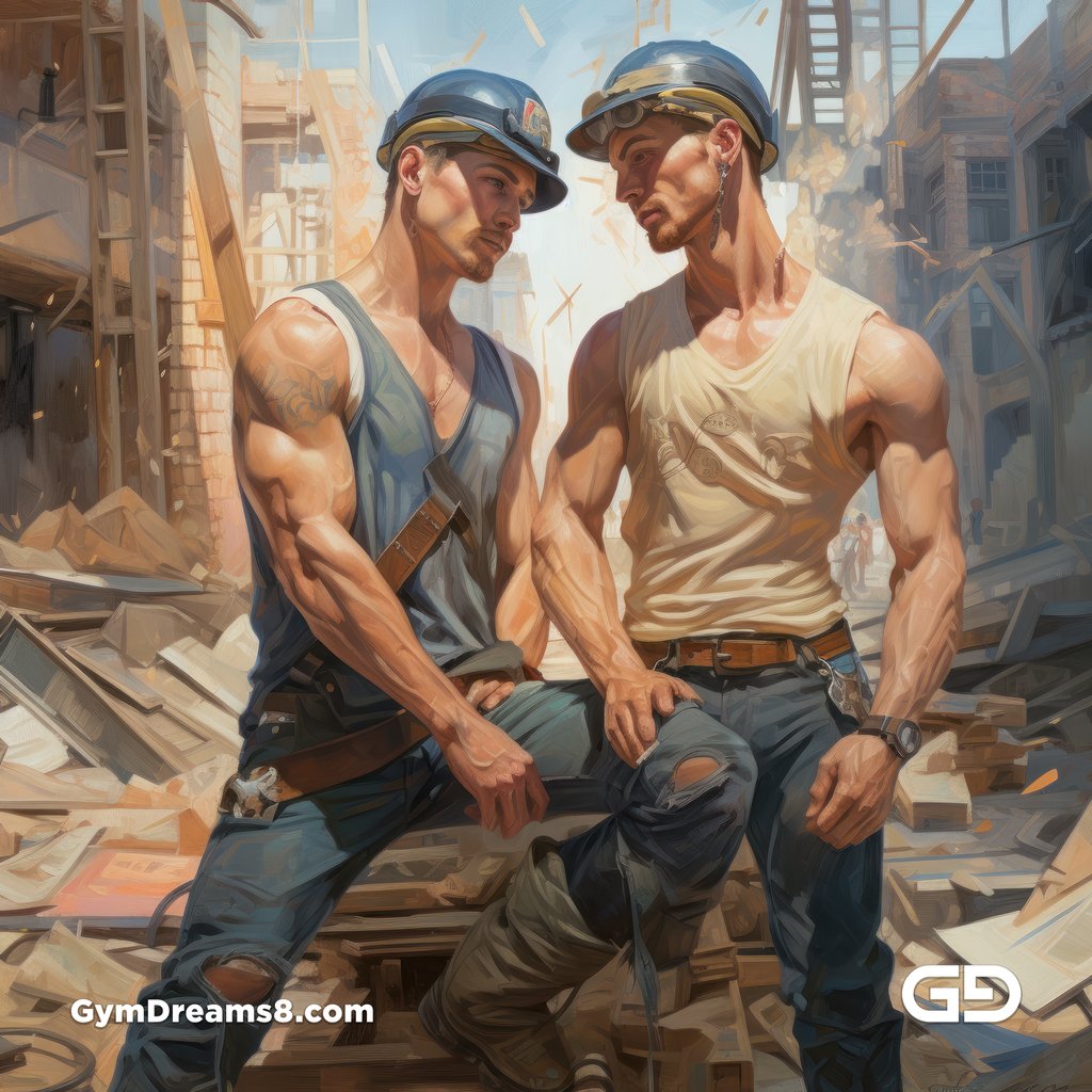 Construction Brotherhood, created with Midjourney