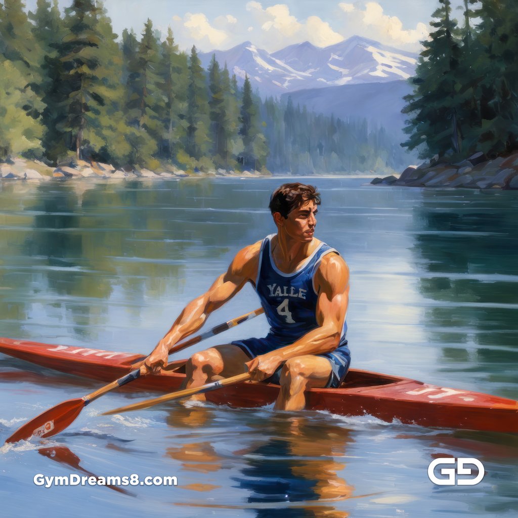 Crew, Boys of Summer. Paintings in the style of American Realism. Stable Diffusion with SDXL.