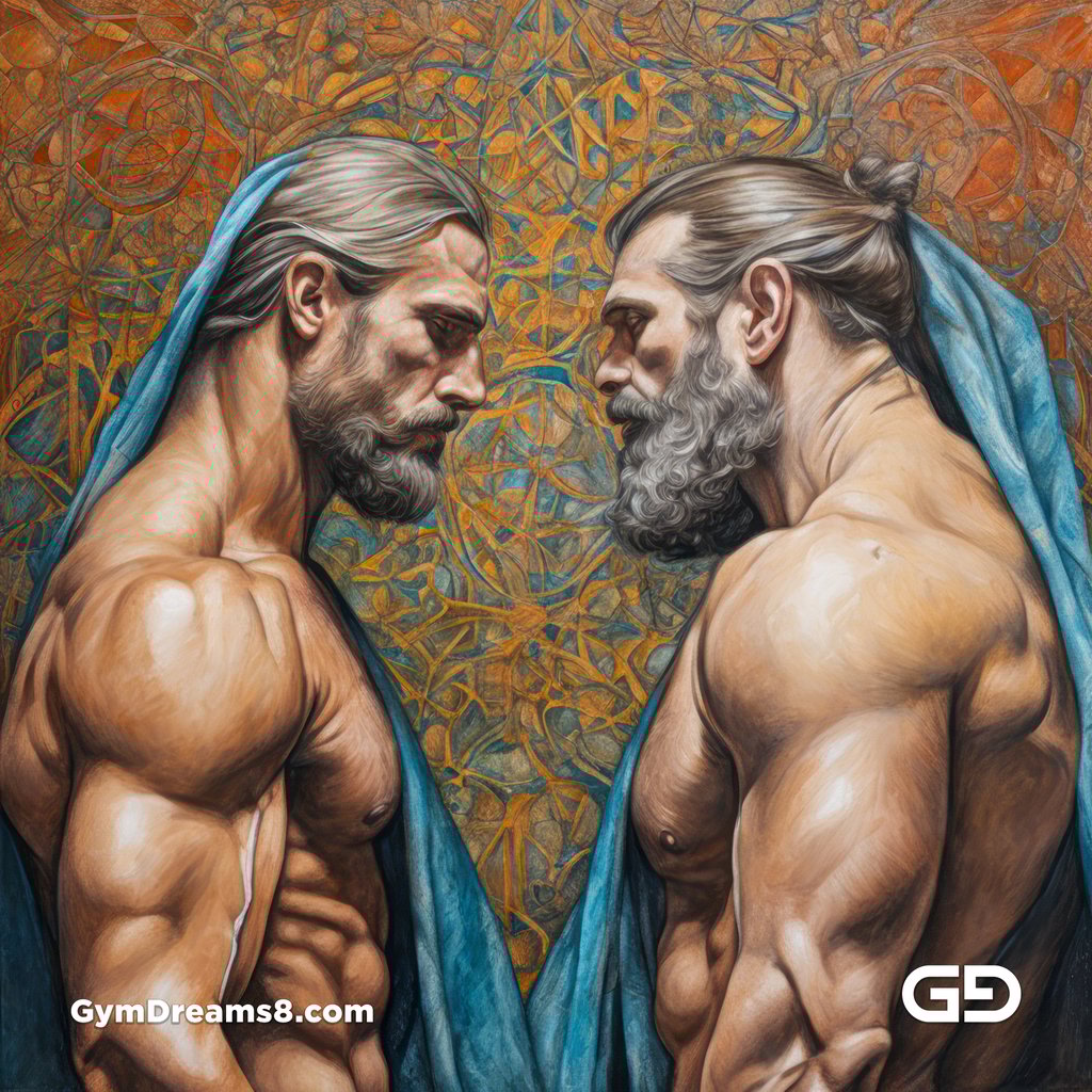 Mixed media. Oil paintings and pencil drawings, style of Leonardo Da Vinci, rendered with Stable Diffusion and SDXL.