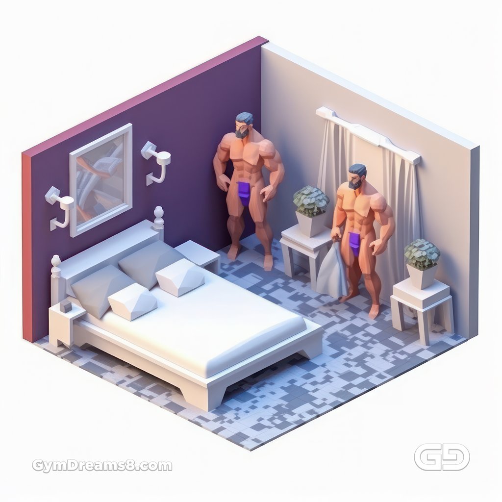 Diorama - Vignettes of Gay Life, made with Midjourney. Contemporary