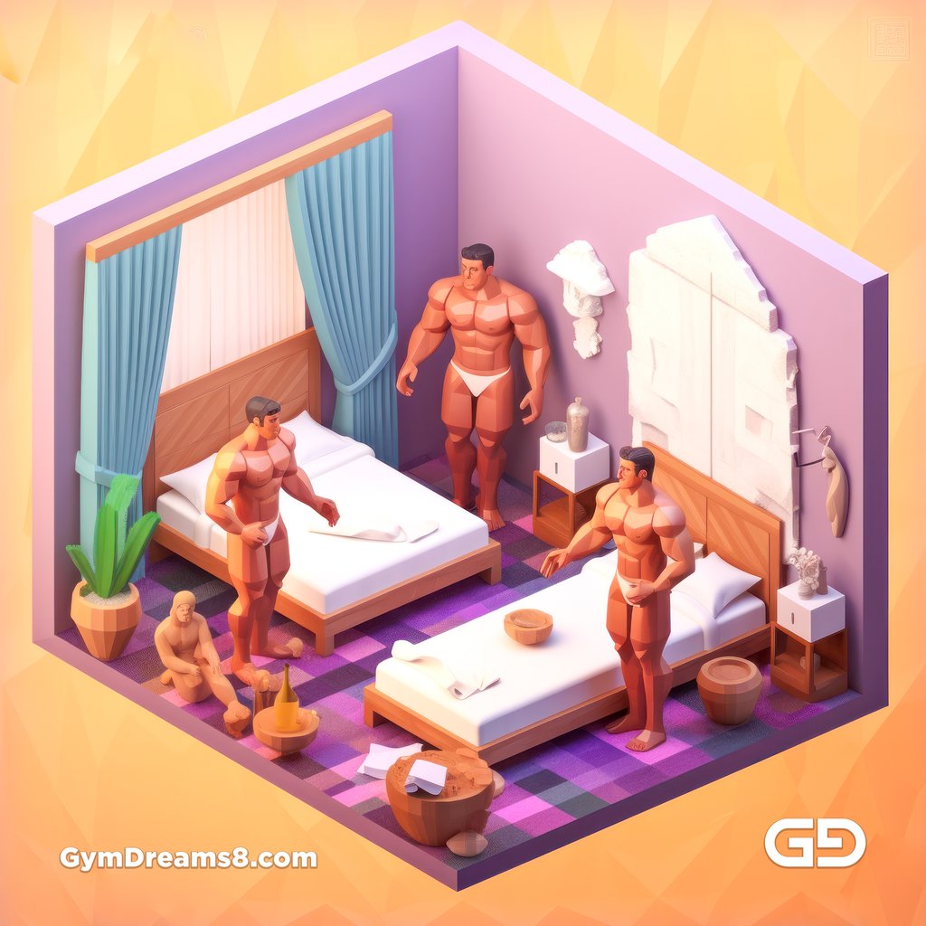 Diorama - Vignettes of Gay Life, made with Midjourney. Contemporary