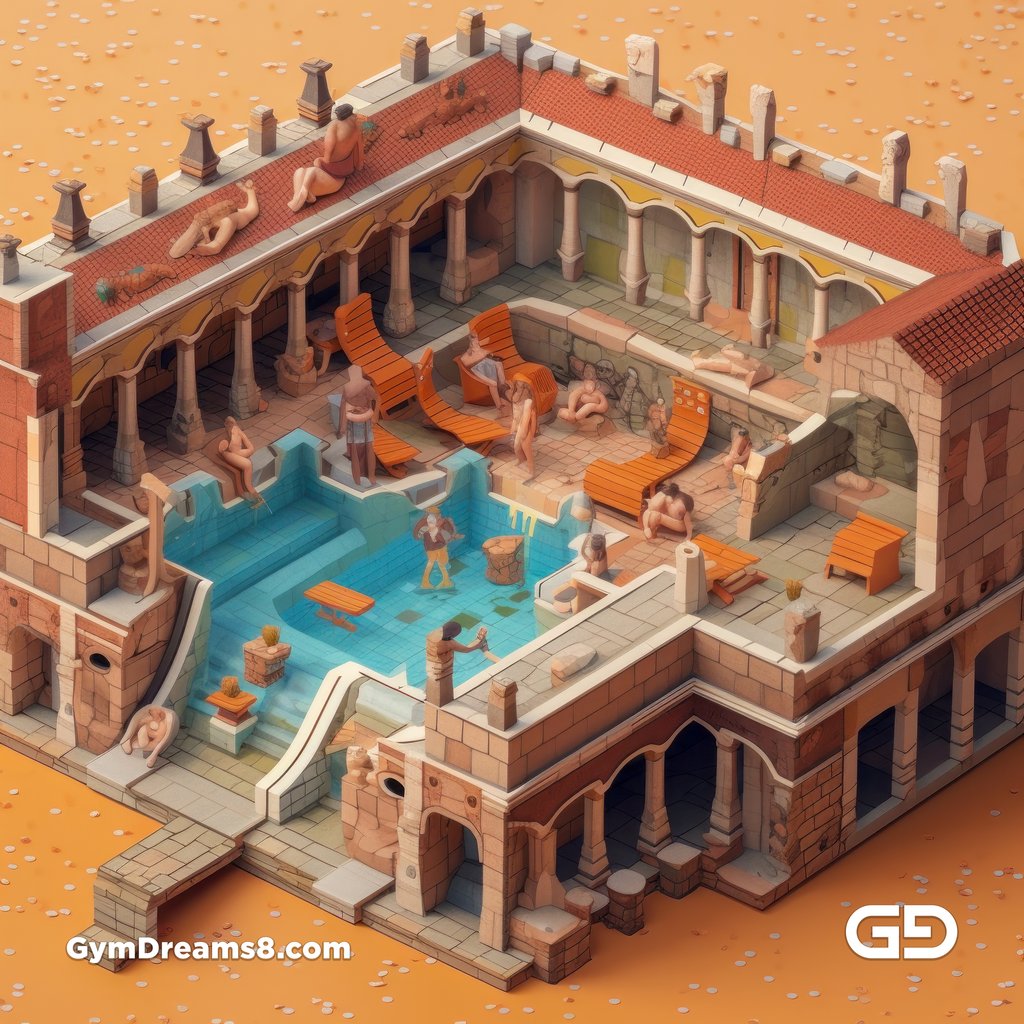 Diorama - Vignettes of Gay Life, made with Midjourney. Ancient Rome