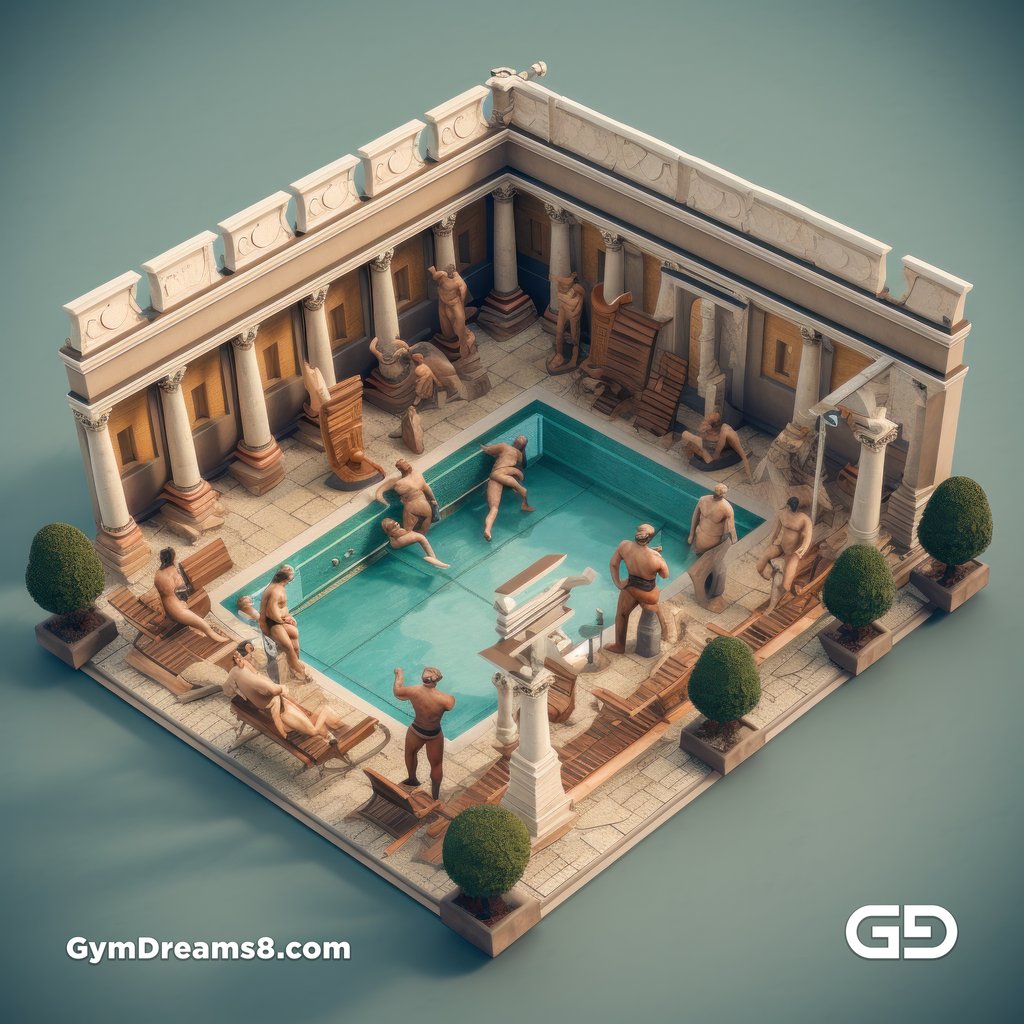 Diorama - Vignettes of Gay Life, made with Midjourney. Ancient Rome