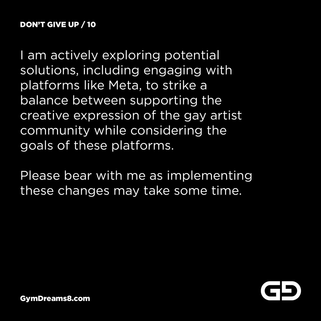 Don’t Give Up: How content moderation systems work, and what it means to you as a gay artist