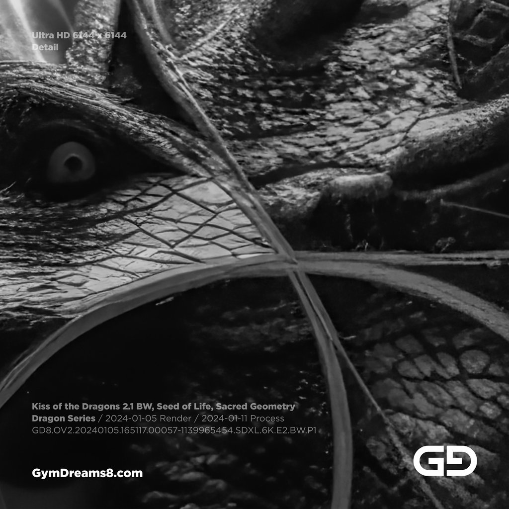 Kiss of the Dragons 2.1, Dragon Series. Stable Diffusion, SDXL, Regional Prompter, Canny Control Net.