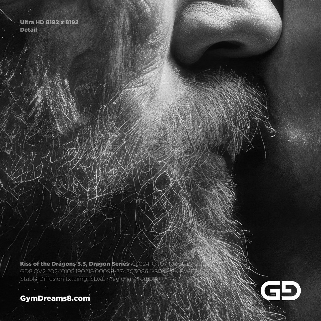 Kiss of the Dragons 3.3, Dragon Series. Stable Diffusion, SDXL, Regional Prompter.