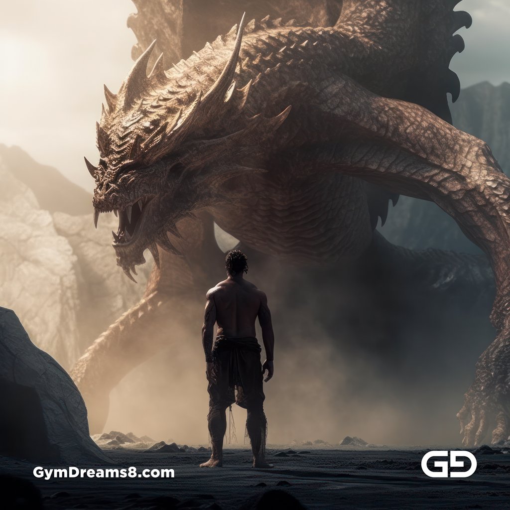 Man with the Dragon Tattoo, made with Midjourney v5