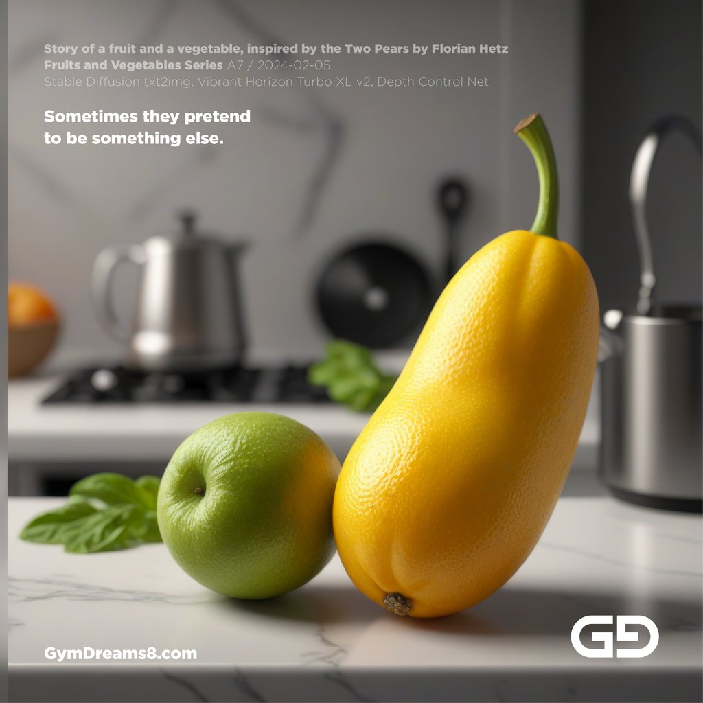 Story of a fruit and a vegetable