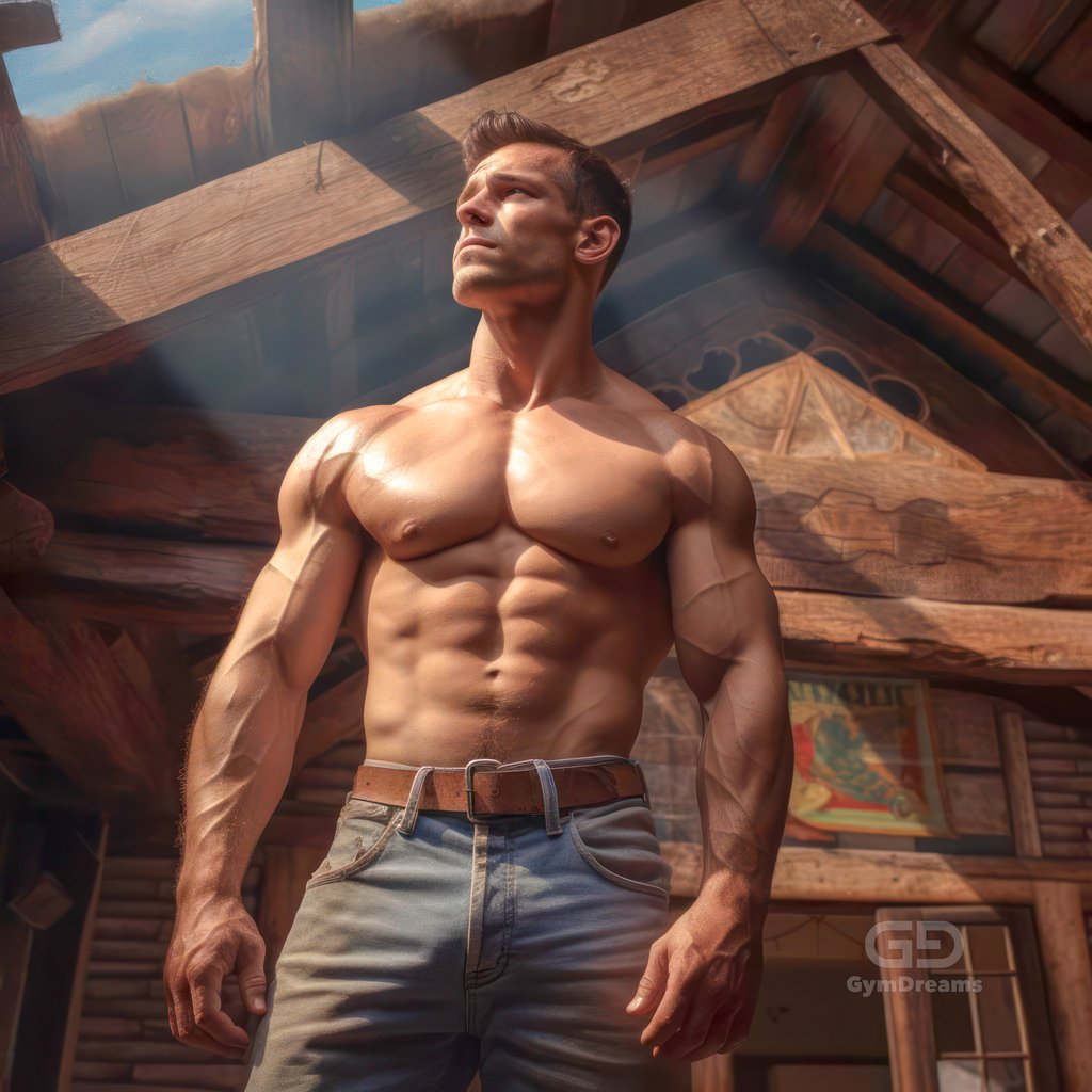 Country Boys - Hunks, created with Midjourney