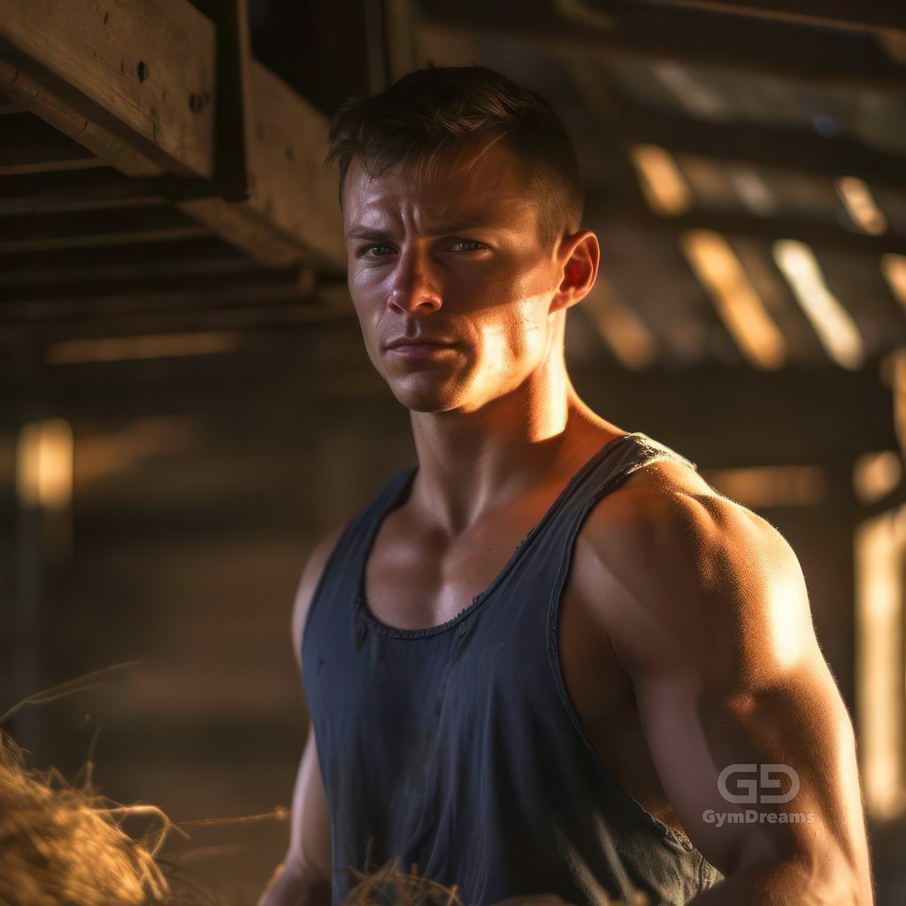 Country Boys - Hunks, created with Midjourney