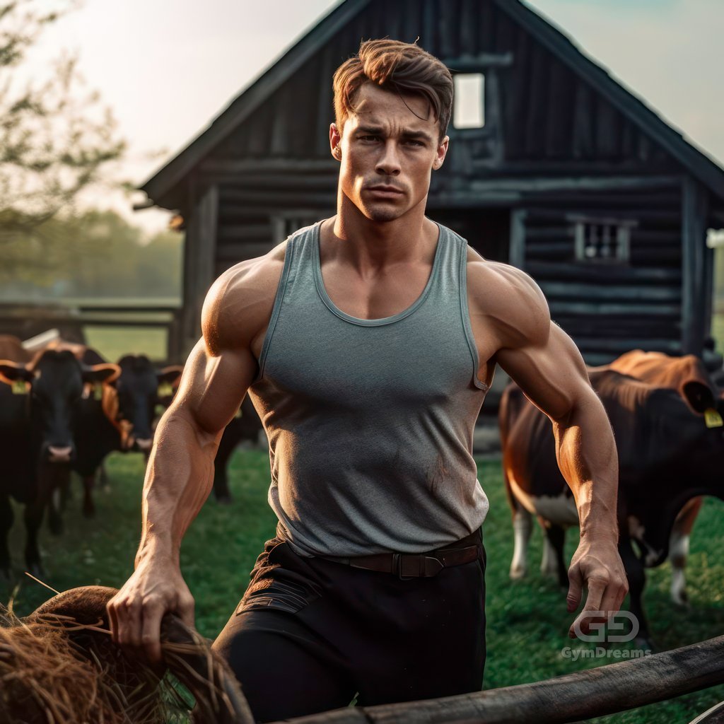 Country Boys - Hunks, created with Midjourney