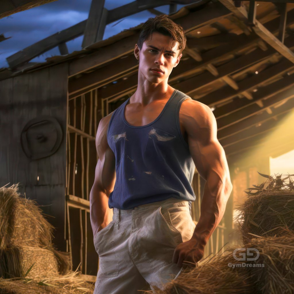 Country Boys - Twink, created with Midjourney