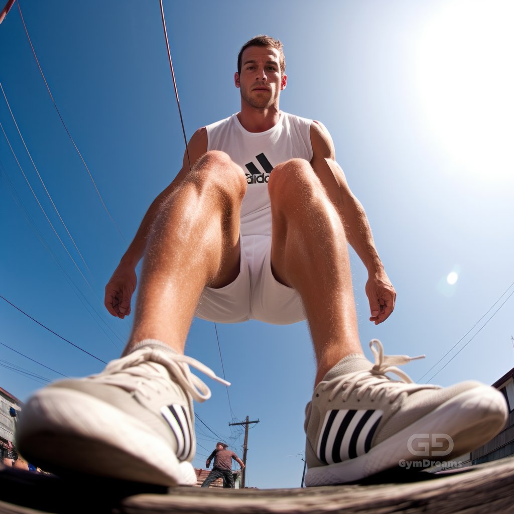 Variations of Feet and Adidas, created with Midjourney