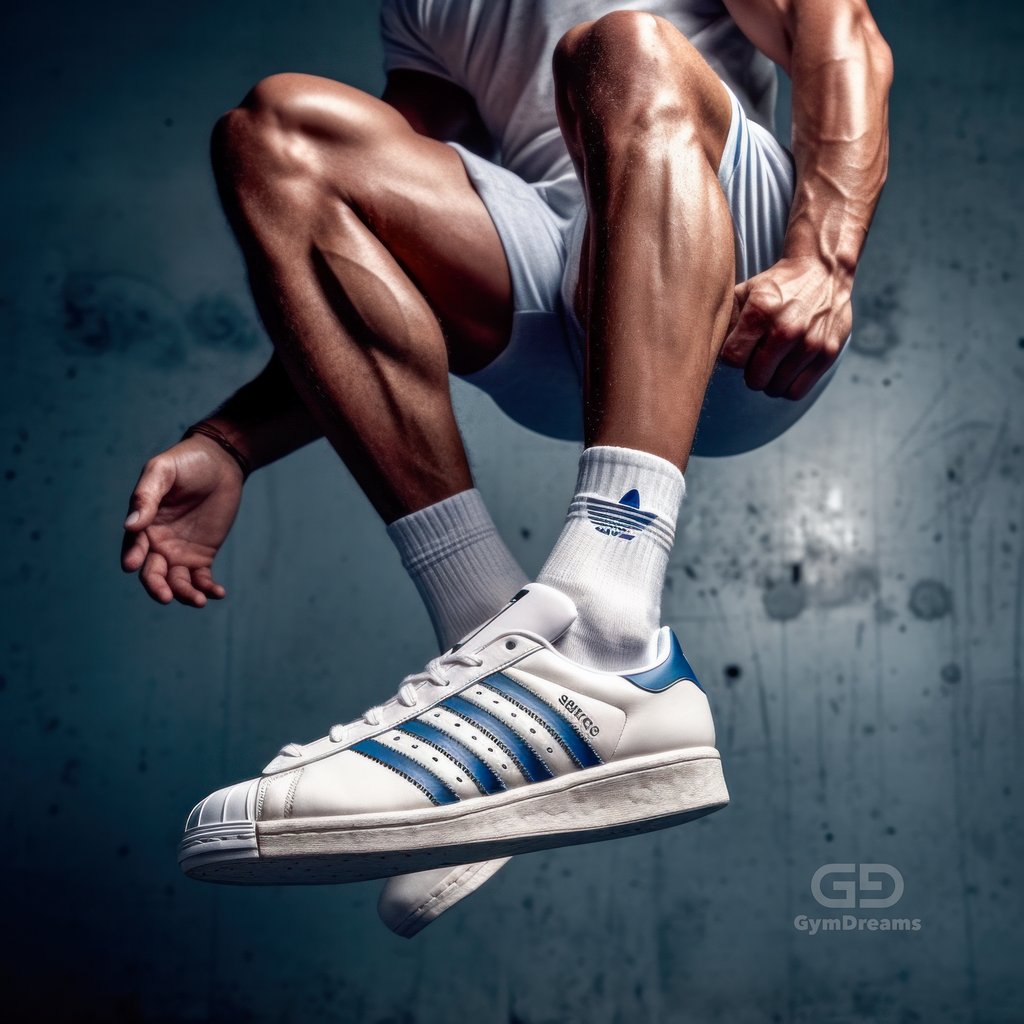 Variations of Feet and Adidas, created with Midjourney