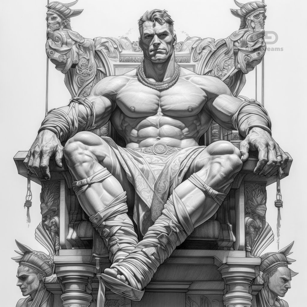 Big Feet, Big…, created with Midjourney v5.1