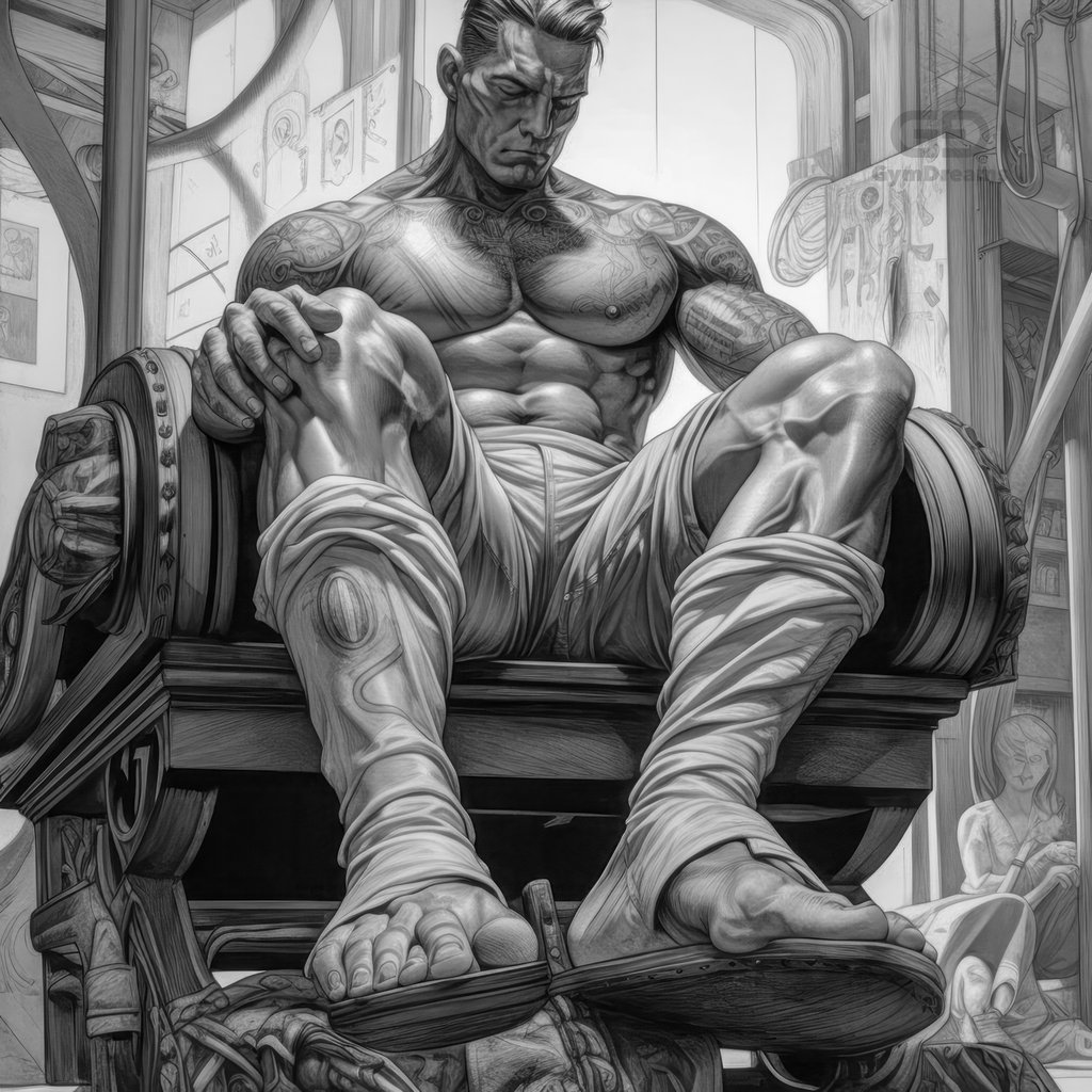 Big Feet, Big…, created with Midjourney v5.1