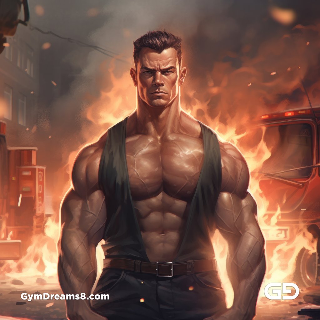 Firemen, with Midjourney v5.