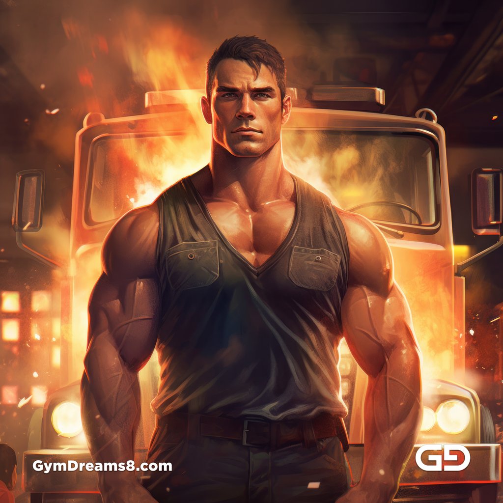 Firemen, with Midjourney v5.