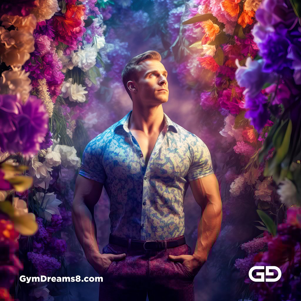 Variations of Flowers and Men, Number 1.