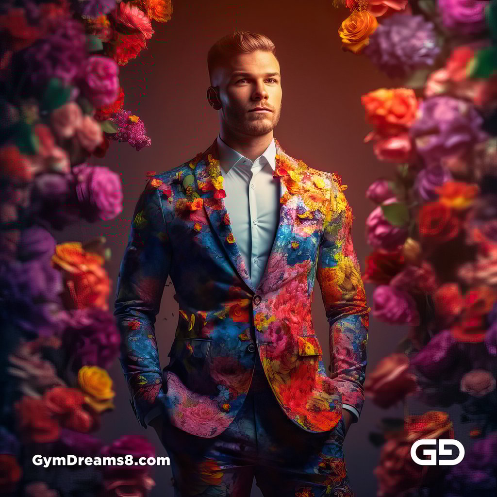 Variations of Flowers and Men, Number 1.