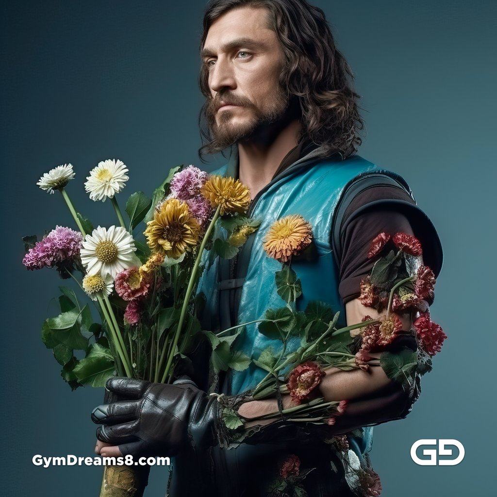 Variations of Flowers and Men, Number 1.