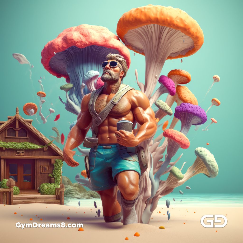 Giant Fungi and Tan Lines: Dad’s Vacation Chronicles.