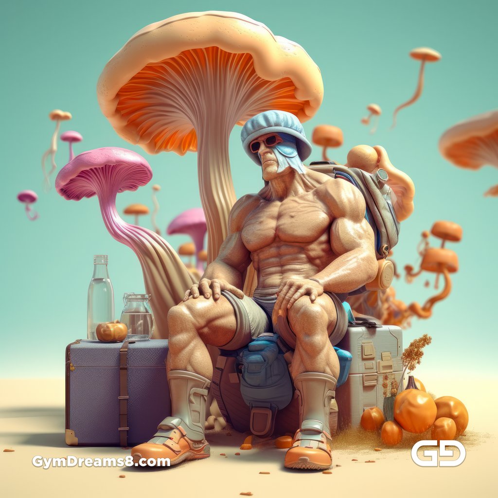 Giant Fungi and Tan Lines: Dad’s Vacation Chronicles.