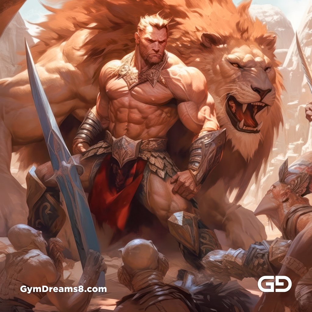 Gladiators and Lions, Variations 1.