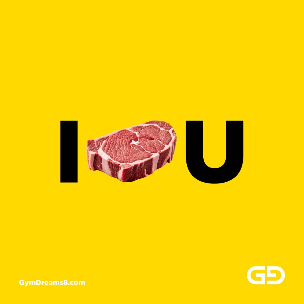 I 🥩 U, for Steve Marais. Because.