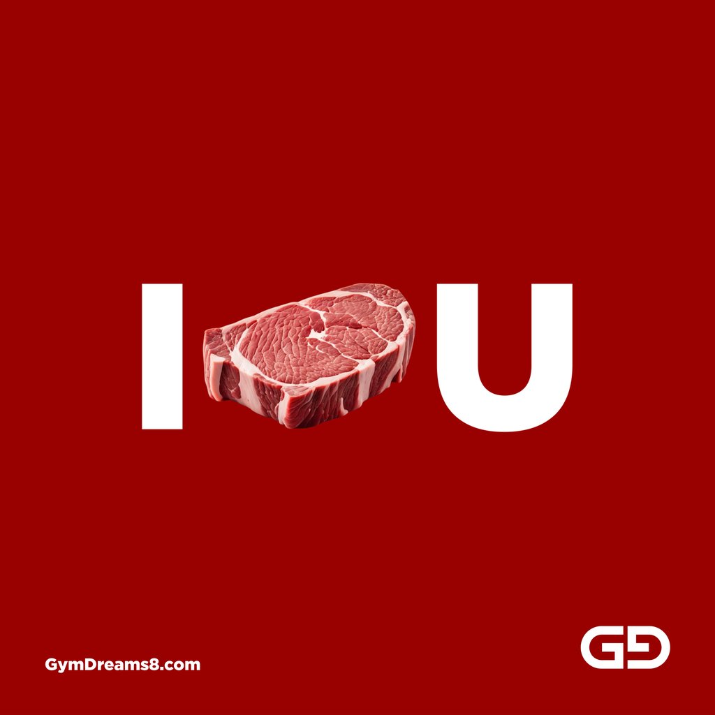 I 🥩 U, for Steve Marais. Because.