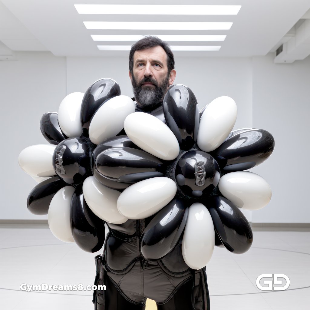 Inflatable Sculptures. Art installation concepts, with Midjourney v5
