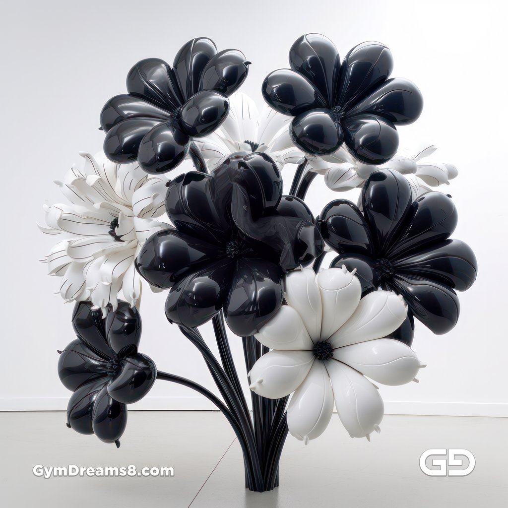 Inflatable Sculptures. Art installation concepts, with Midjourney v5