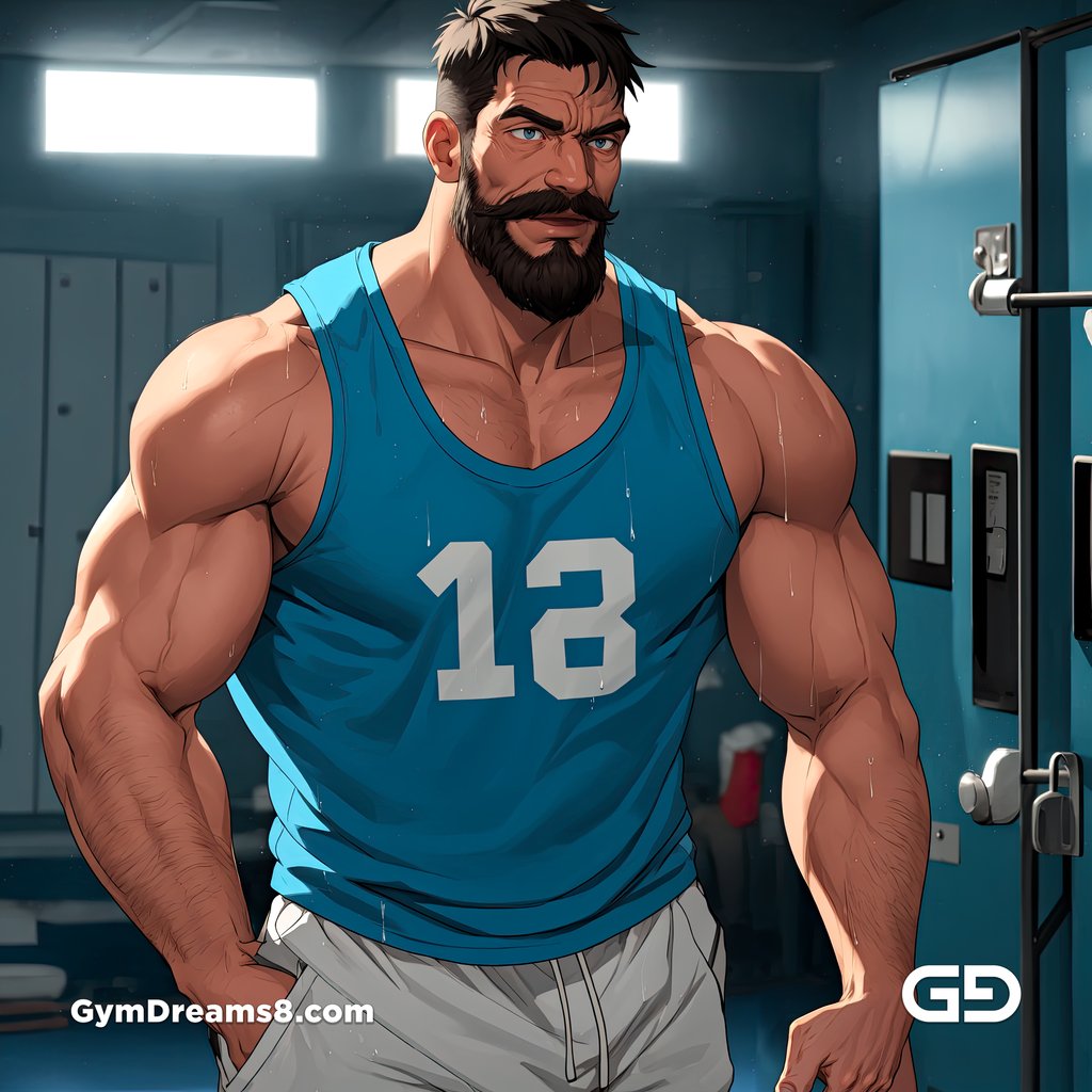 Coach of the rugby team, rendered with Virile Animation in Stable Diffusion.